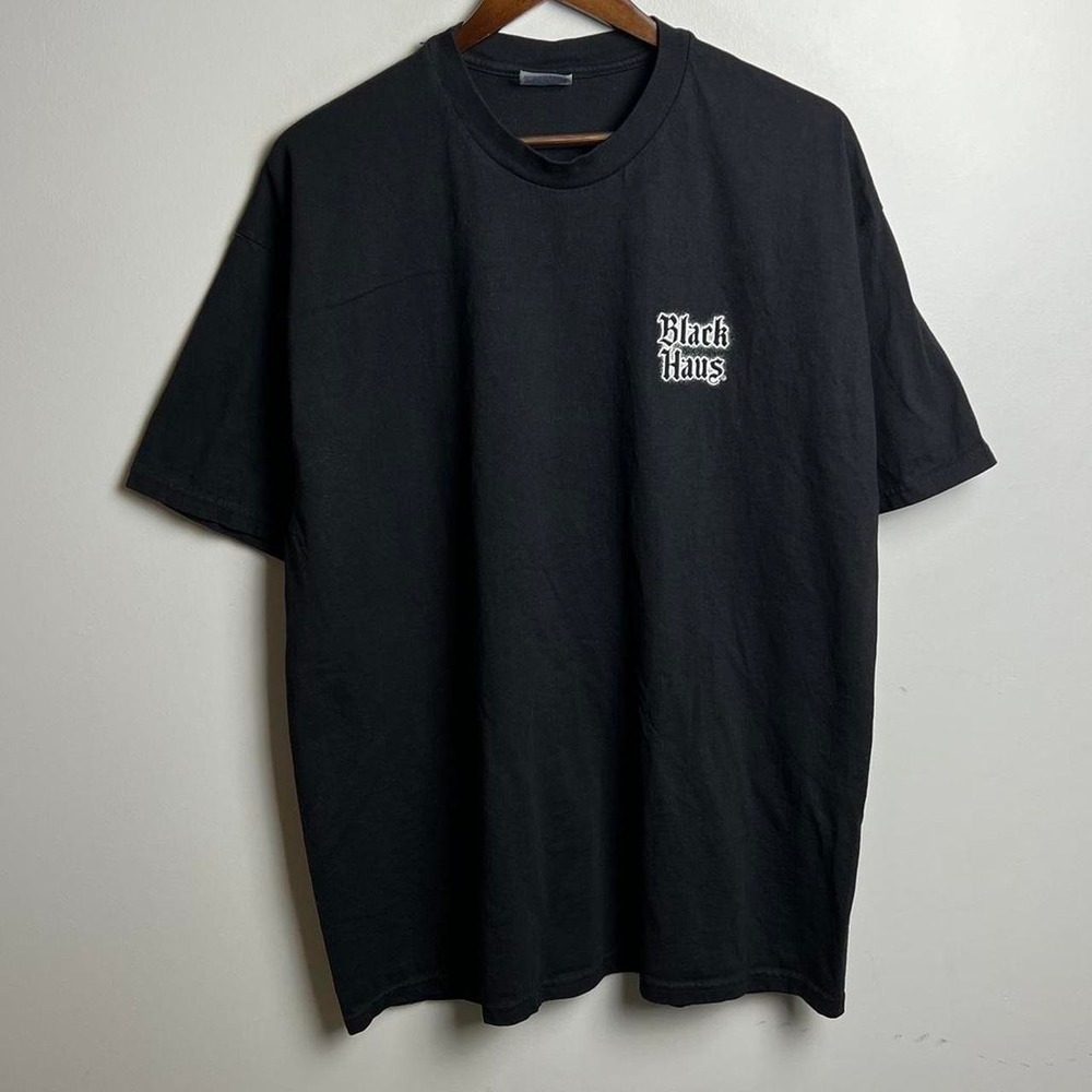 Black Haus Rocks Black Band Tee Shirt XL